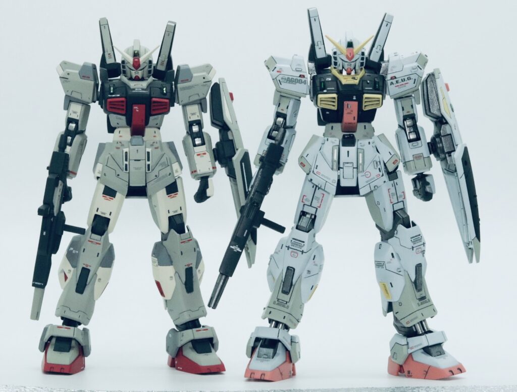 HG ガンダムmk-Ⅱ ドダイ改セット 全塗装 ガンプラ 完成品 模型  
