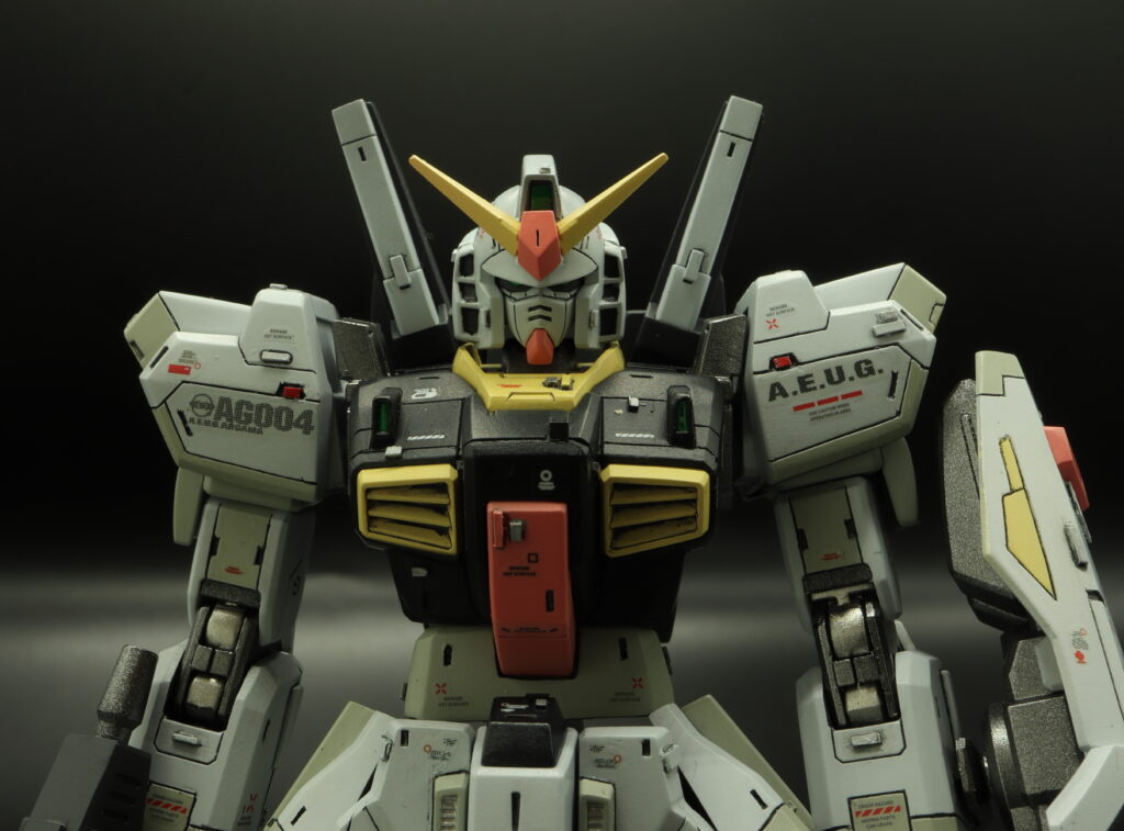 HG ガンダムMK-Ⅱ リバイブ　改修全塗装