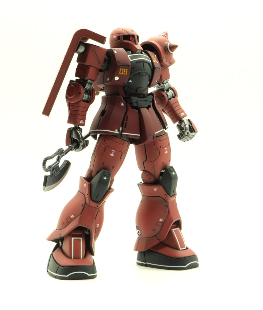 HG 1/144 シャア専用ザクI（オリジン） レビュー（全塗装） - のるすけ 