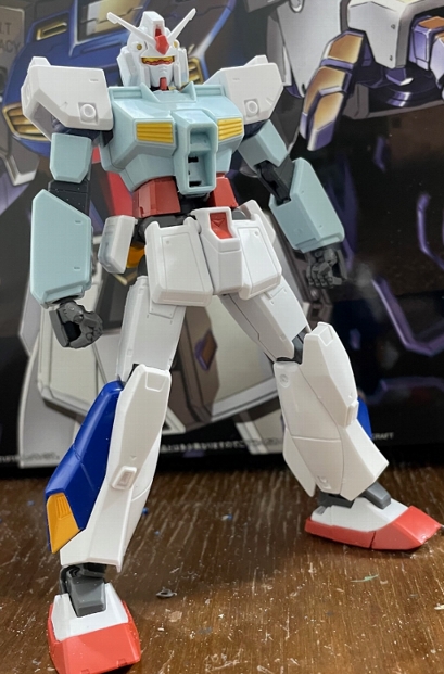 製作記・ガンダム NT-1 (アレックス) 改造② - のるすけホビー