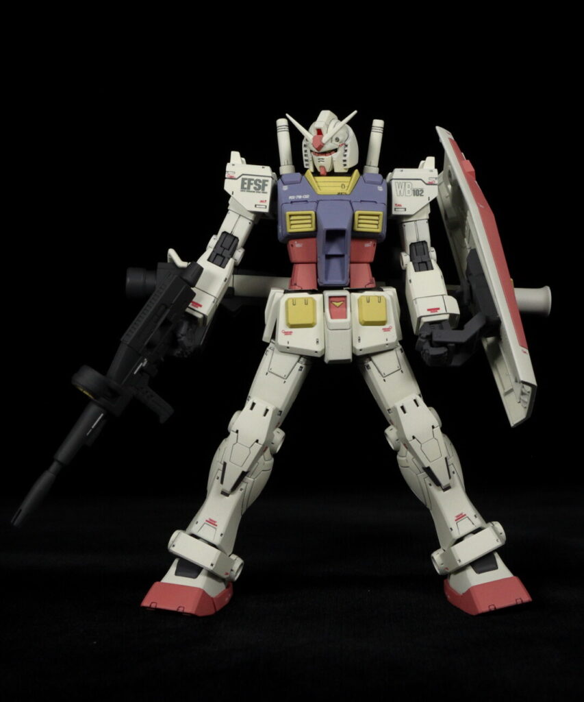 MG 1/100 ガンダム 改修 塗装 完成品 機動戦士ガンダムオリジン - 完成 