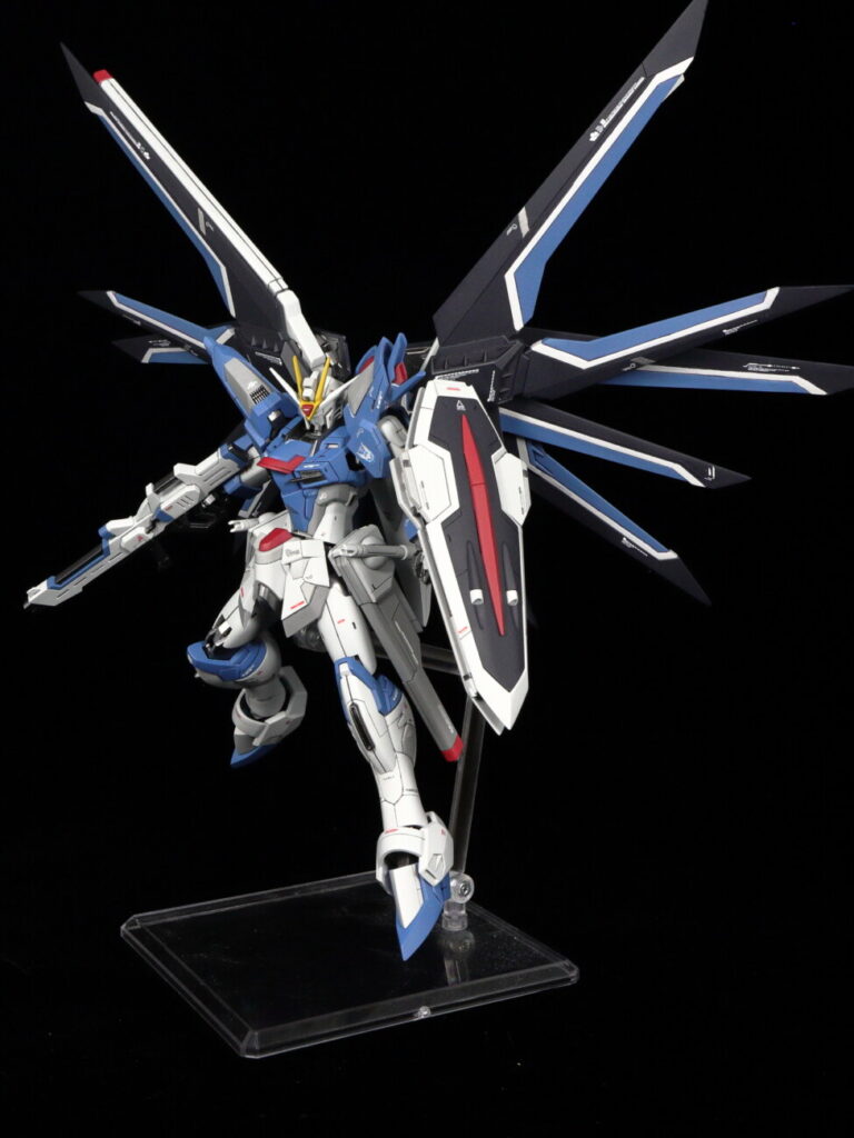 HGCE 1/144 ライジングフリーダムガンダム レビュー（改造・全塗装 