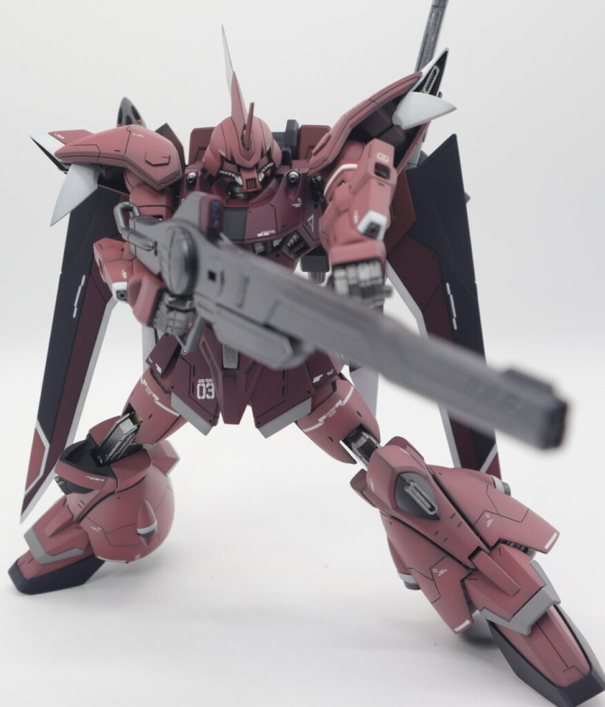 HGCE 1/144 ゲルググメナース（改造・全塗装） - のるすけホビー