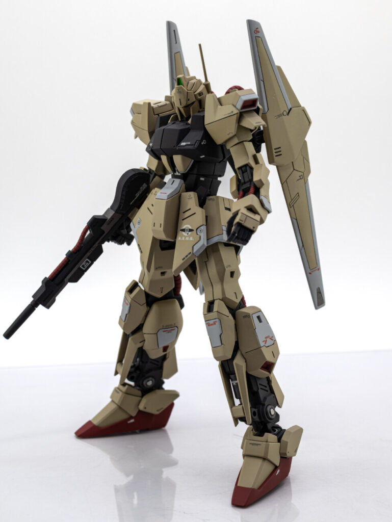 HG 陸戦用百式改 塗装完成品 HGUC 1/144 百式（改造・全塗装） - のるすけホビー